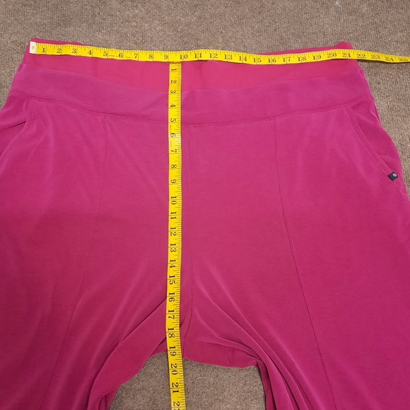 ATHLETA Alicia Keys (3X) Wide Leg Pant Fuscia - Picture 8 of 9